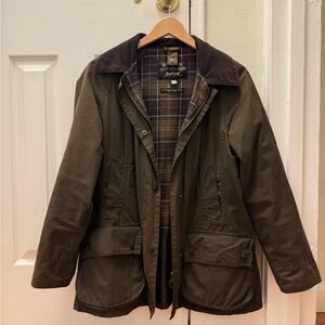 Barbour Waxed Jacket Women’s Size 8